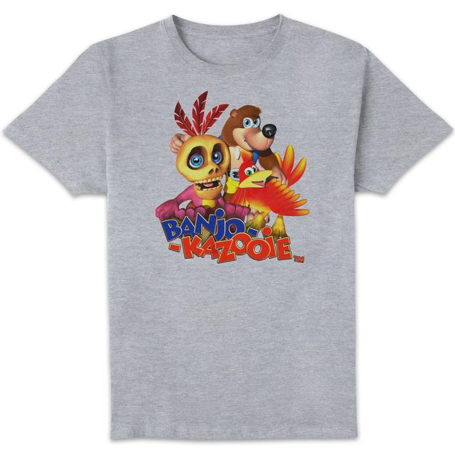 Banjo Kazooie Group T-Shirt - Grey - L on Productcaster.