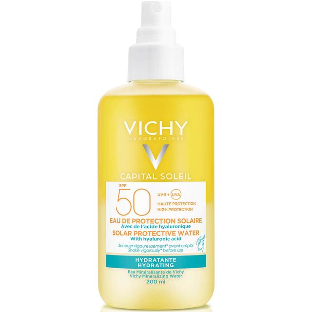 VICHY Capital Soleil Solar Protective Water Hydrating SPF50 200ml on Productcaster.