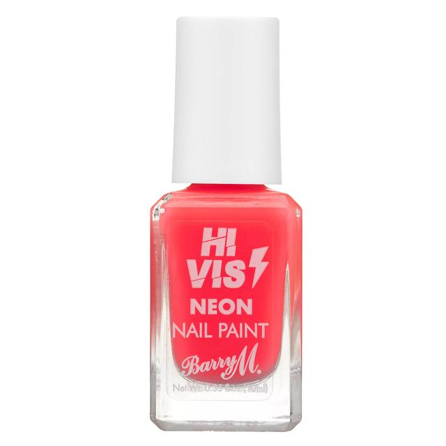 Barry M Cosmetics Hi Vis Nail Paint (Various Shades) - Coral Blaze on Productcaster.