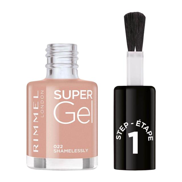 Rimmel Super Gel Nail Polish 12ml (Various Shades) - Shamelessly on Productcaster.