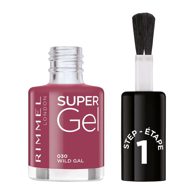 Rimmel Super Gel Nail Polish 12ml (Various Shades) - Wild Gal on Productcaster.