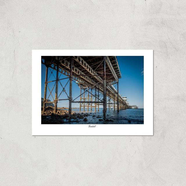 Llandudno Pier Giclée Art Print - A4 - Print Only on Productcaster.