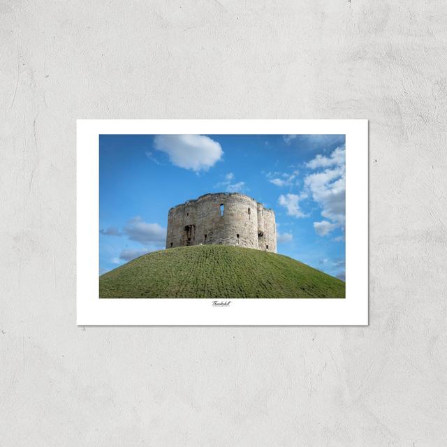 Cliffords Tower, York Giclée Art Print - A4 - Print Only on Productcaster.