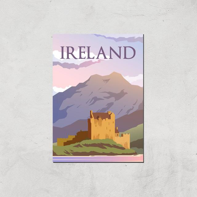 Visit... Ireland Giclée Art Print - A2 - Print Only on Productcaster.