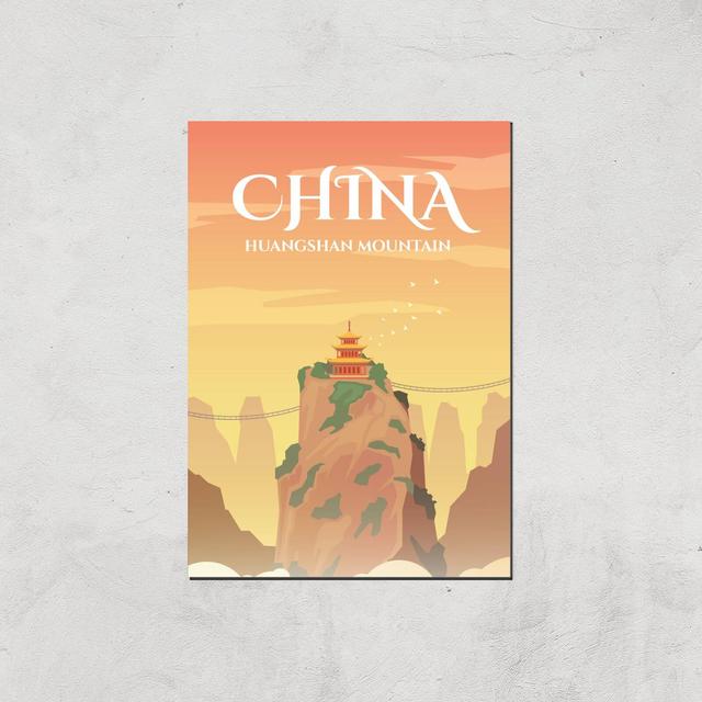 Visit... China Giclée Art Print - A4 - Print Only on Productcaster.