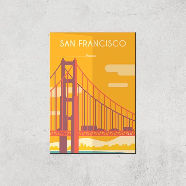 Visit... San Francisco Giclée Art Print - A3 - Print Only on Productcaster.