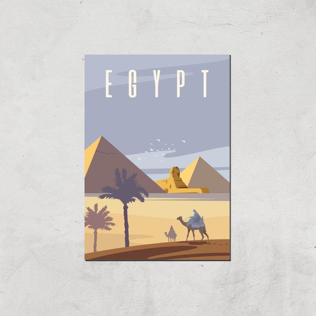 Visit... Egypt Giclée Art Print - A4 - Print Only on Productcaster.