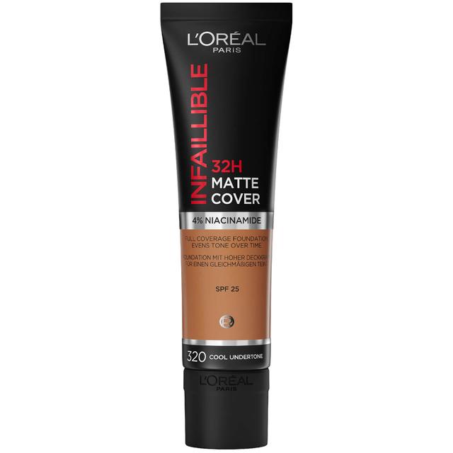 L'Oréal Paris Infallible 32hr Matte Cover Foundation 30ml (Various Shades) - 320 Toffee on Productcaster.