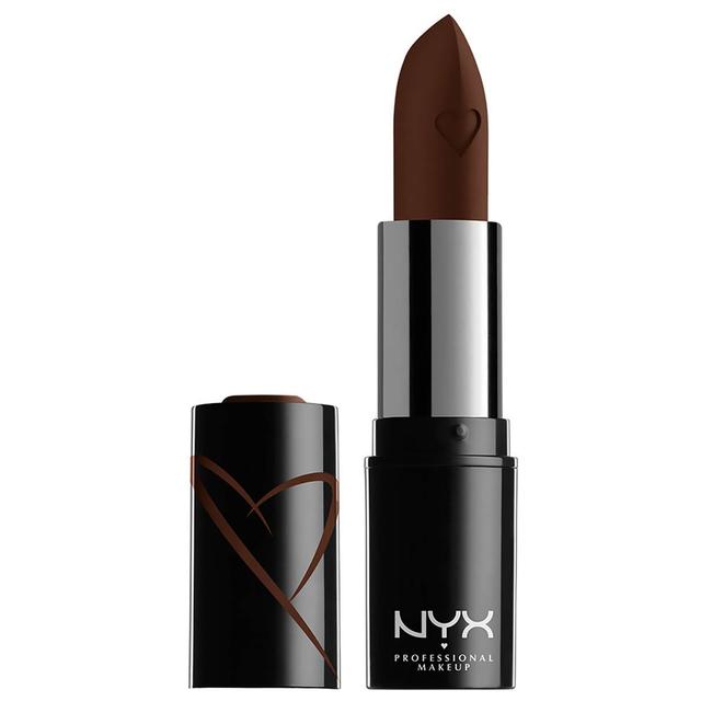 NYX Professional Makeup Shout Loud Hydrating Satin Lipstick (Various Shades) - Grind on Productcaster.