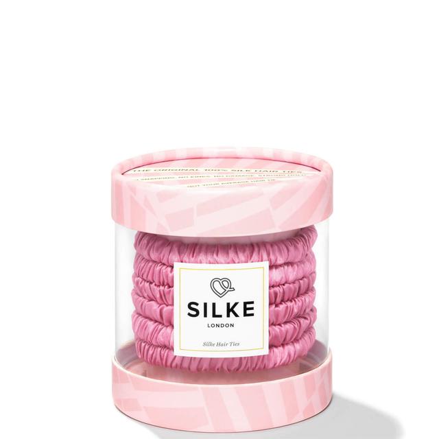 SILKE Hair Ties Blossom Powder - Pink on Productcaster.