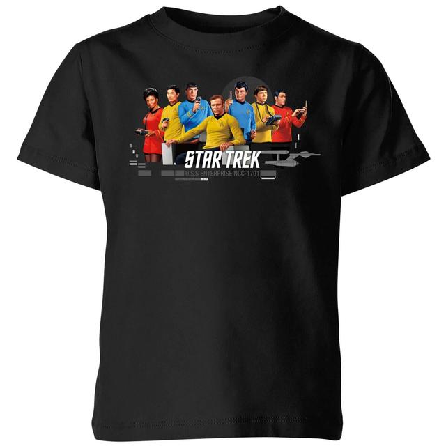 Camiseta Star Trek USS Enterprise Crew - Niño - Negro - 3-4 años - Negro on Productcaster.