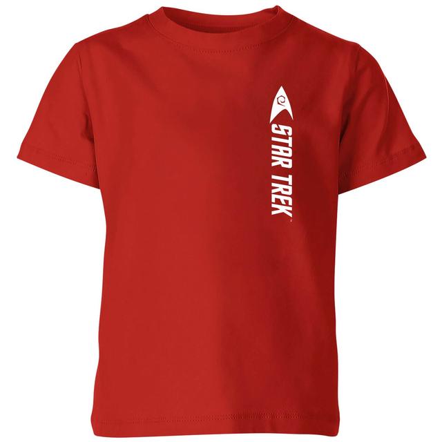 Camiseta Star Trek Engineer Badge - Niño - Rojo - 9-10 años - Rojo on Productcaster.