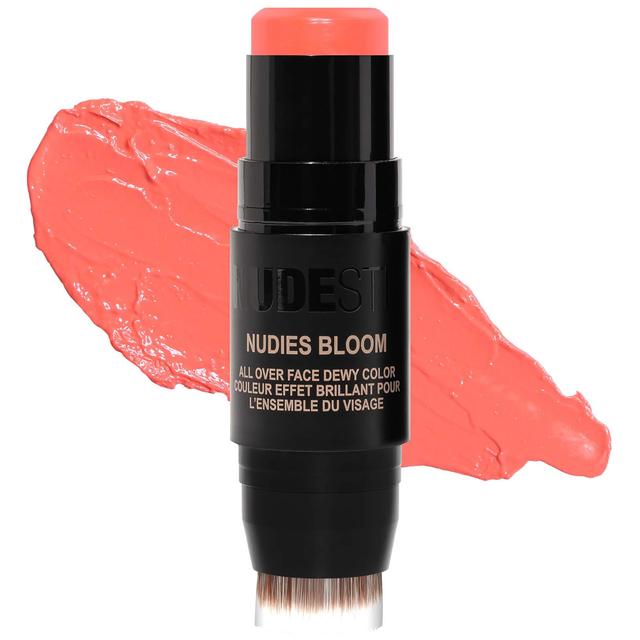 NUDESTIX Nudies Bloom All Over Face Dewy Blush Colour 7g (Various Shades) - Tiger Lily Queen on Productcaster.