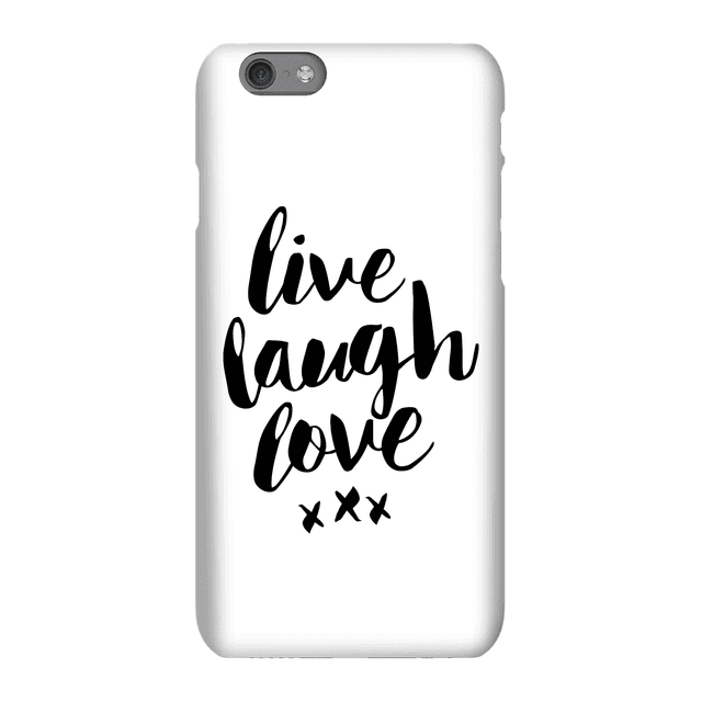 The Motivated Type Live Love Laugh Phone Case for iPhone and Android - iPhone 7 Plus - Tough Case - Matte on Productcaster.