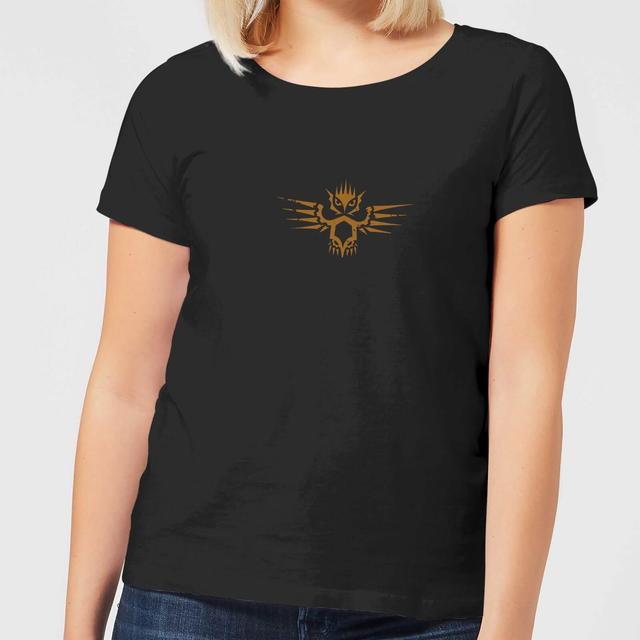 Magic: The Gathering Theros: Beyond Death Owl Emblem Women's T-Shirt - Black - XXL on Productcaster.