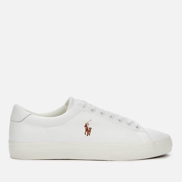 Polo Ralph Lauren Men's Longwood Leather Low Top Trainers - White/White - UK 7 on Productcaster.