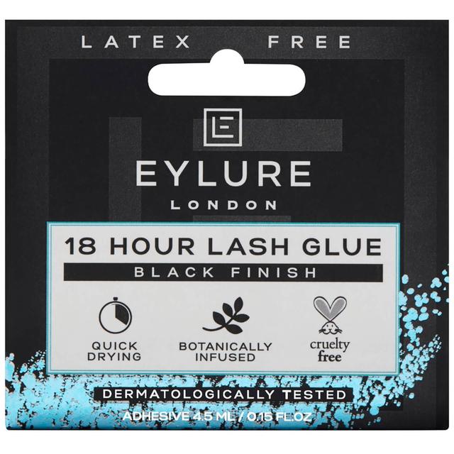 Eylure 18 Hour False Latex Free Lash Glue - Black on Productcaster.