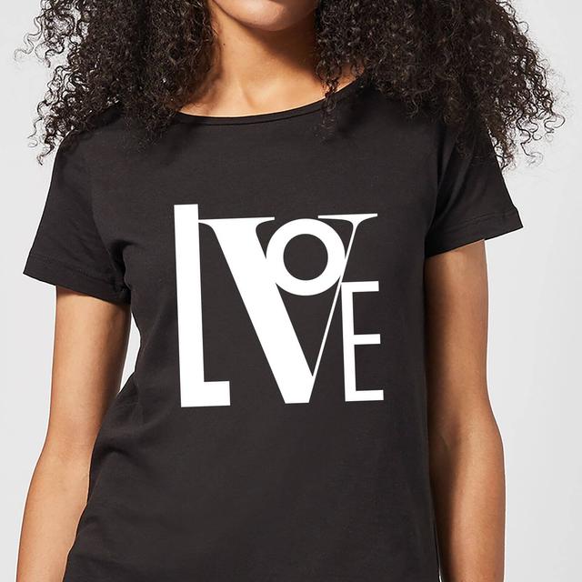 Love Women's T-Shirt - Black - S - Schwarz on Productcaster.