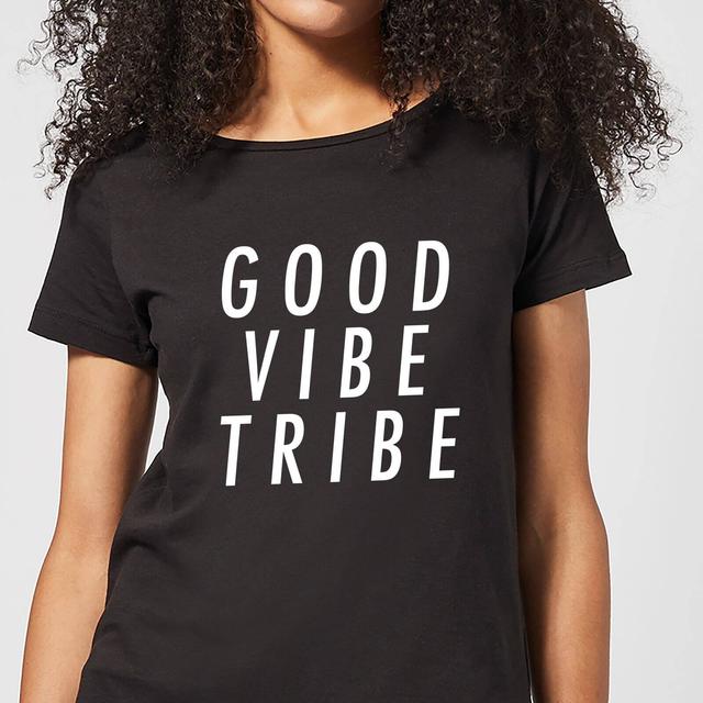 Good Vibe Tribe Women's T-Shirt - Black - S - Schwarz on Productcaster.