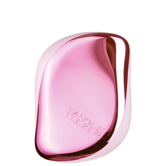 Tangle Teezer Compact Styler Detangling Hairbrush Baby Doll Pink Chrome on Productcaster.