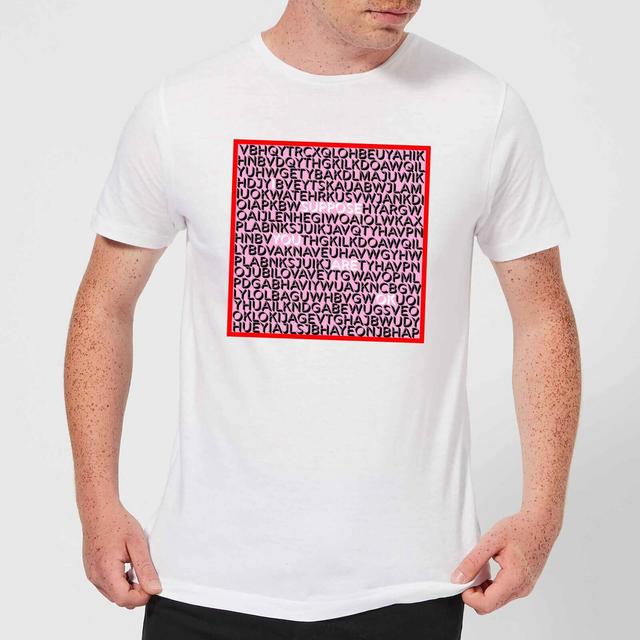 I Suppose You Are Ok Word Search Men's T-Shirt - White - 5XL - Weiß on Productcaster.