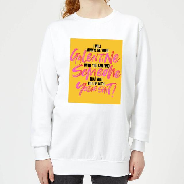 Always Be Your Galentine Women's Sweatshirt - White - XL - Weiß on Productcaster.