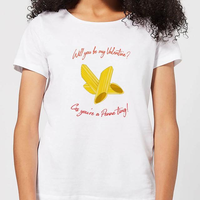 Penne Ting Women's T-Shirt - White - S - White on Productcaster.