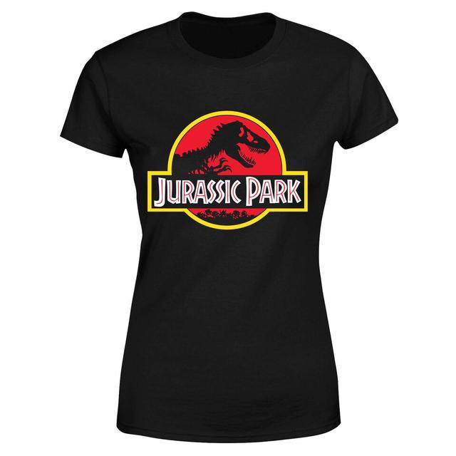 Camiseta Classic Jurassic Park Logo para mujer - Negro - L on Productcaster.