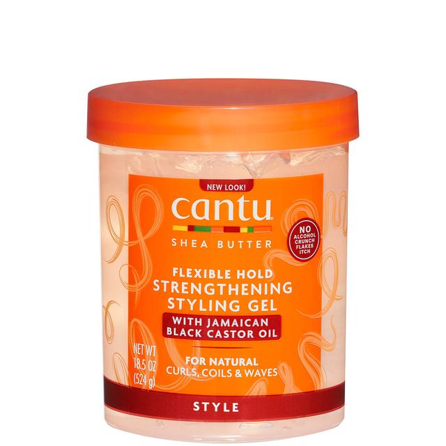 Cantu Shea Butter Flexible Hold Strengthening Styling Gel with Jamaican Black Castor Oil 18.5 oz on Productcaster.