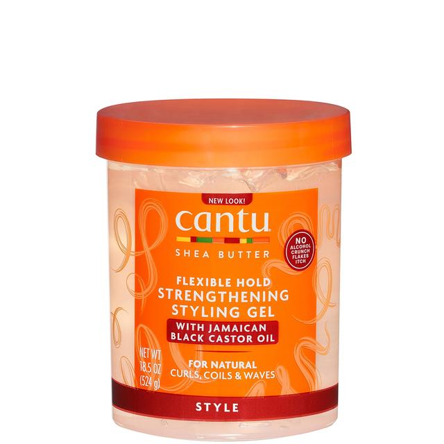 Cantu Shea Butter Flexible Hold Strengthening Styling Gel with Jamaican Black Castor Oil 18.5 oz on Productcaster.