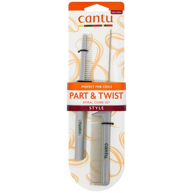 Cantu Spiral Style Part and Twist Comb 2Ct Pack on Productcaster.