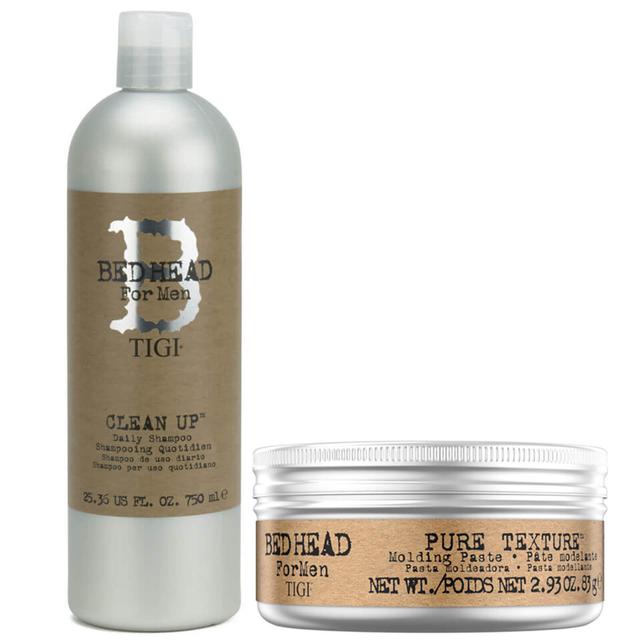 TIGI Bed Head for Men Men's Shampoo and Hair Wax Set on Productcaster.