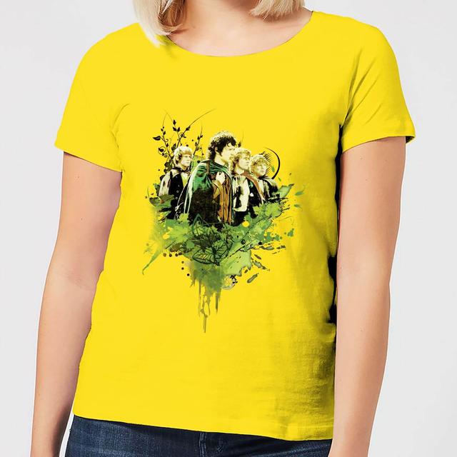 Camiseta para mujer El Señor de los Anillos - Amarillo - S - Amarillo on Productcaster.