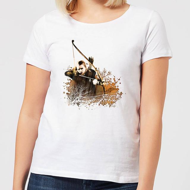 Camiseta El Señor de los Anillos Legolas para mujer - Blanco - XL - Blanco on Productcaster.