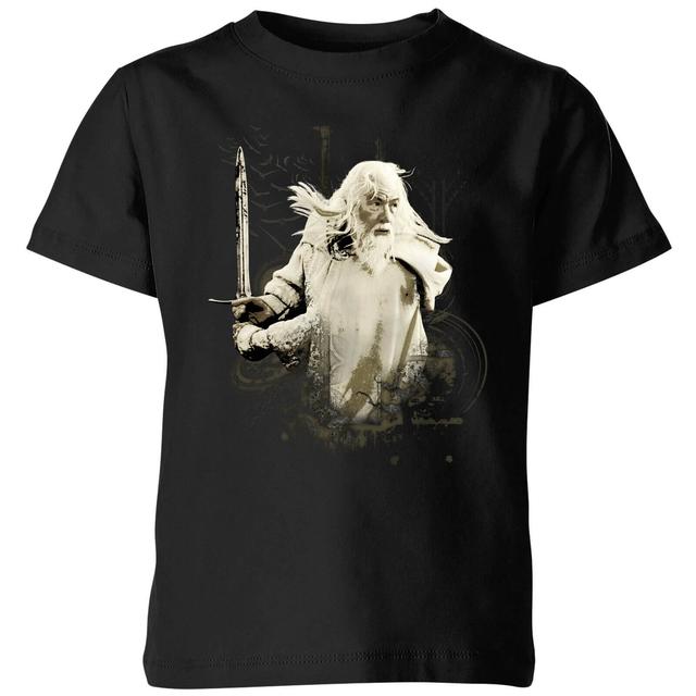 Camiseta para niño El Señor de los Anillos Gandalf - Negro - 7-8 años - Negro on Productcaster.