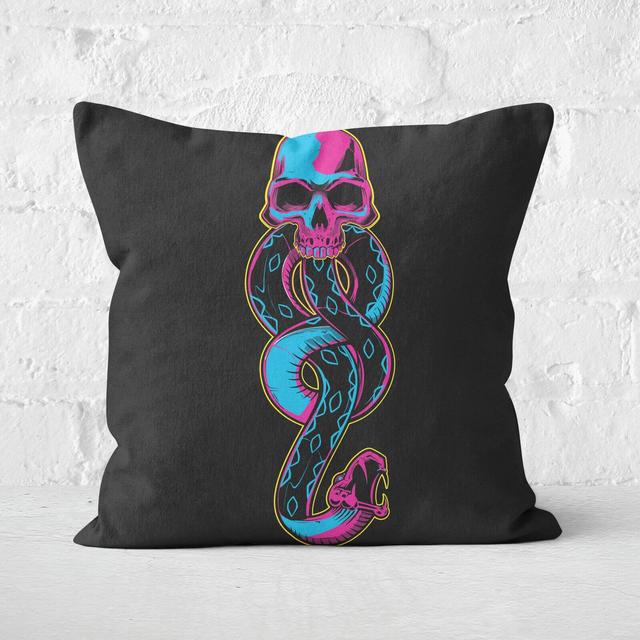 Harry Potter Dark Mark Square Cushion - 50x50cm - Soft Touch on Productcaster.