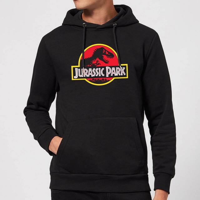 Sudadera con capucha Jurassic Park Logo - Negro - L on Productcaster.