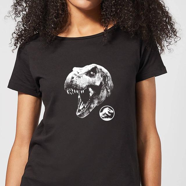 Camiseta T Rex de Jurassic Park para mujer - Negro - M on Productcaster.