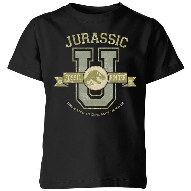 Jurassic Park Fossil Finder Kids' T-Shirt - Black - 3-4 Years - Black on Productcaster.