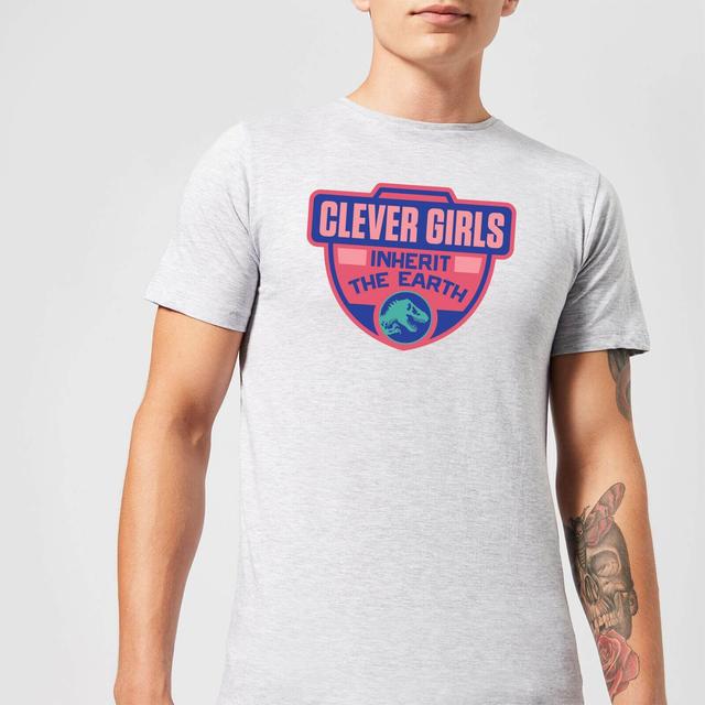 Jurassic Park Clever Girls Inherit The Earth Men's T-Shirt - Grey - XS - Grau on Productcaster.