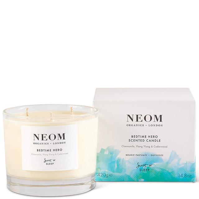 NEOM Bedtime Hero Scented Candle 3 Wick on Productcaster.