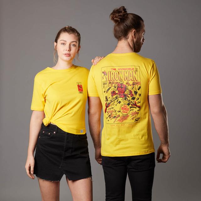 Camiseta Marvel Iron Man Issue 1 - Unisex - Amarillo - XXL on Productcaster.