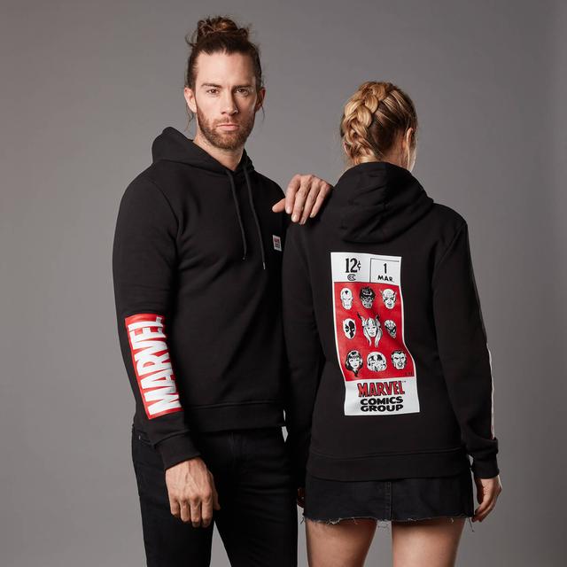 Marvel Earth's Mightiest Unisex Hoodie - Schwarz - XXL - Schwarz on Productcaster.