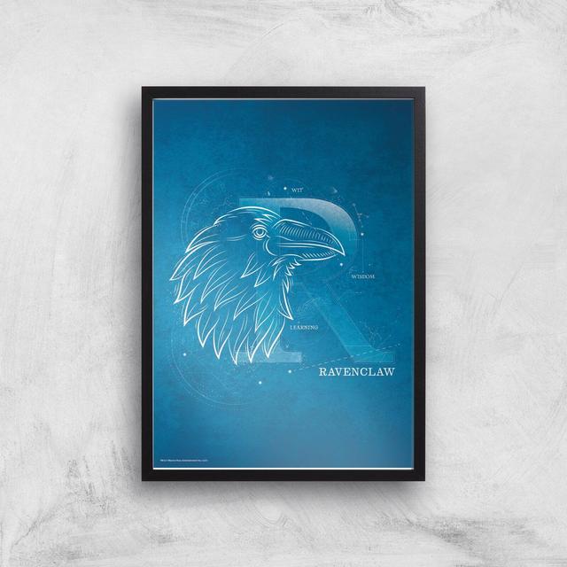 Harry Potter Ravenclaw A3 Movie Poster Art Print - Print Only on Productcaster.