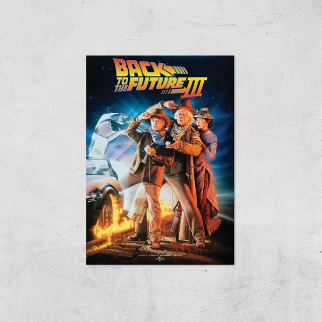 Back to the Future Part III A2 Movie Poster Art Print - Print Only on Productcaster.