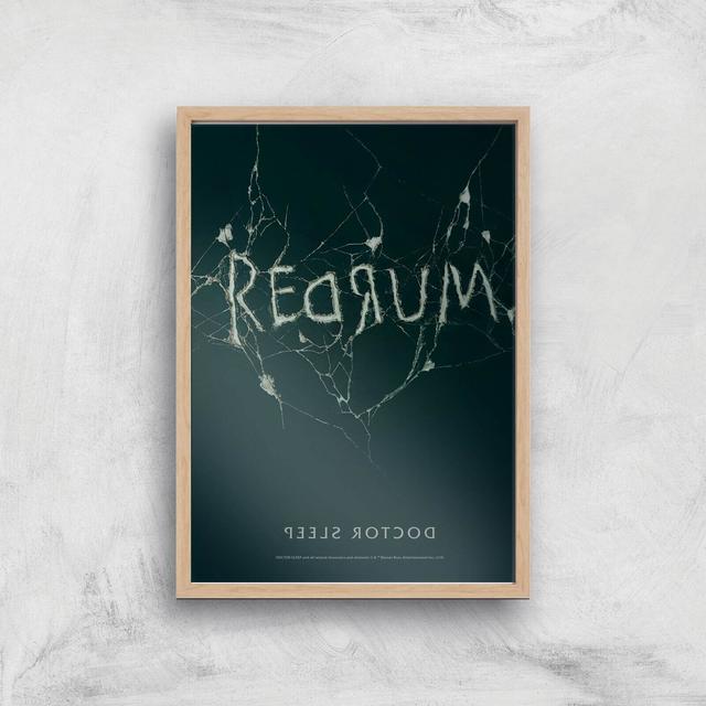 Doctor Sleep A3 Movie Poster Art Print - Wooden Frame on Productcaster.