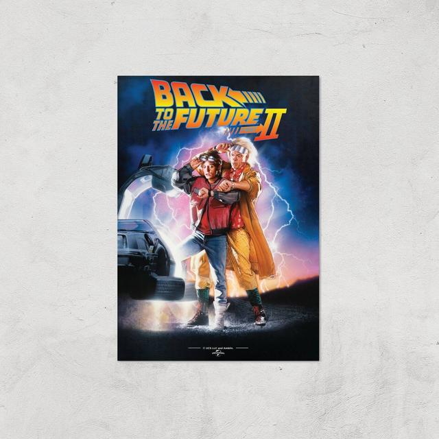 Back to the Future Part II A2 Movie Poster Art Print - Print Only on Productcaster.