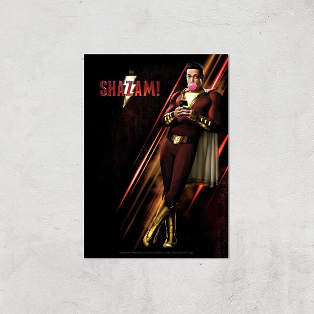 DC Shazam! A4 Movie Poster Art Print - Print Only on Productcaster.