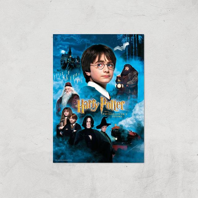 Harry Potter and the Philosopher's Stone A4 Movie Poster Art Print - Print Only on Productcaster.