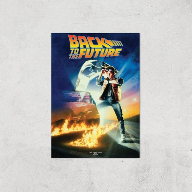 Back to the Future Part I A3 Movie Poster Art Print - Print Only on Productcaster.